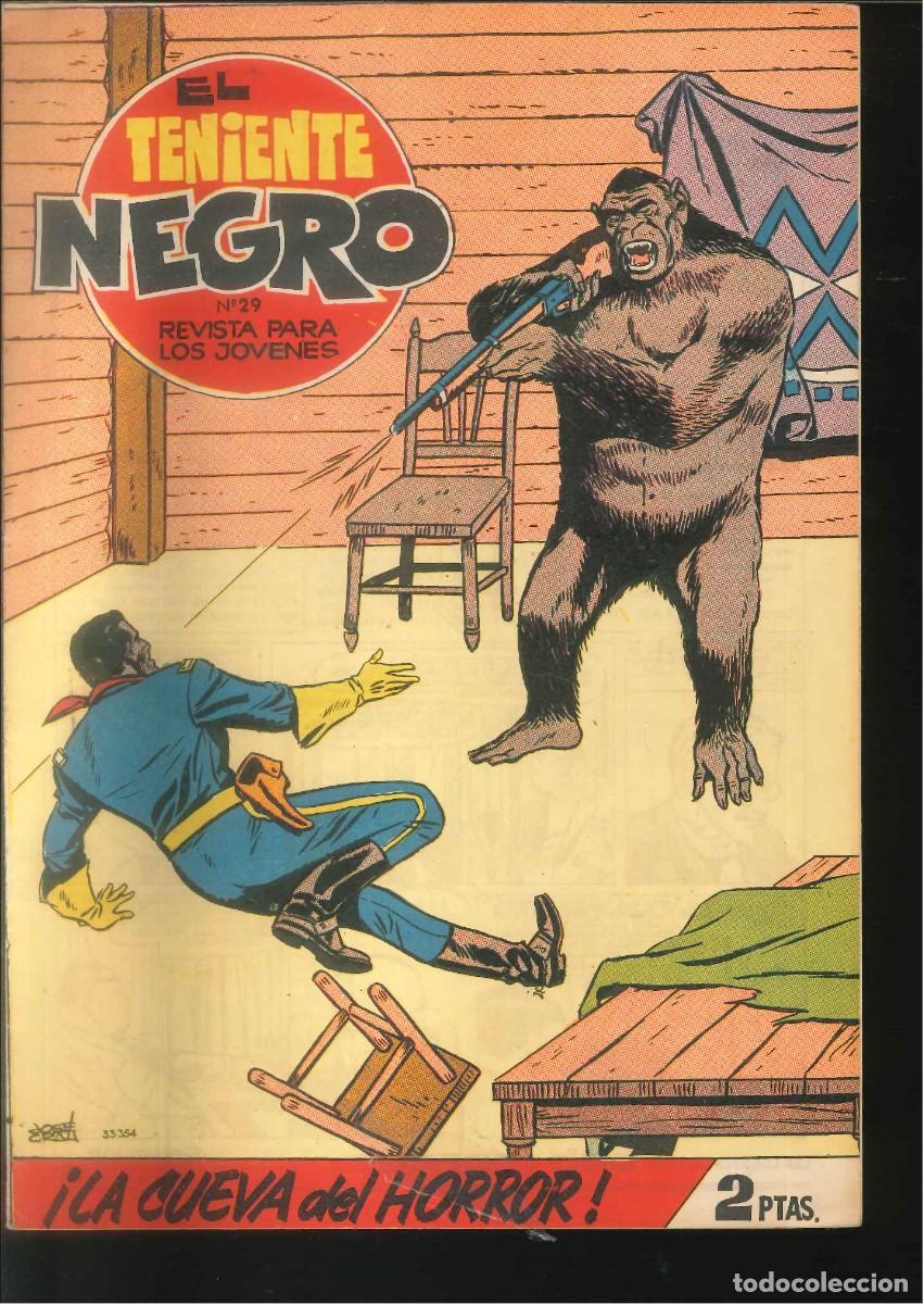 Tebeos: EL TENIENTE NEGRO REVISTA 29 - Foto 1