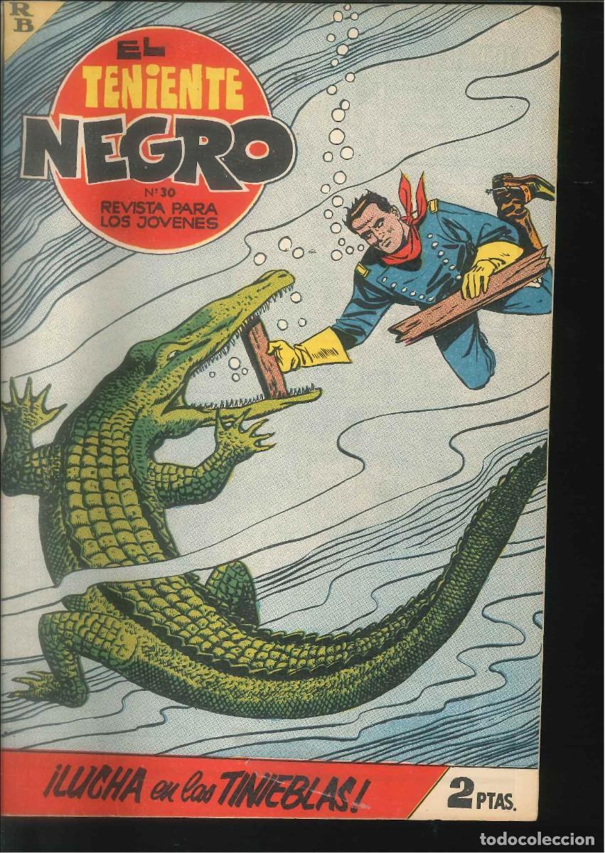 Tebeos: EL TENIENTE NEGRO REVISTA 30 - Foto 1