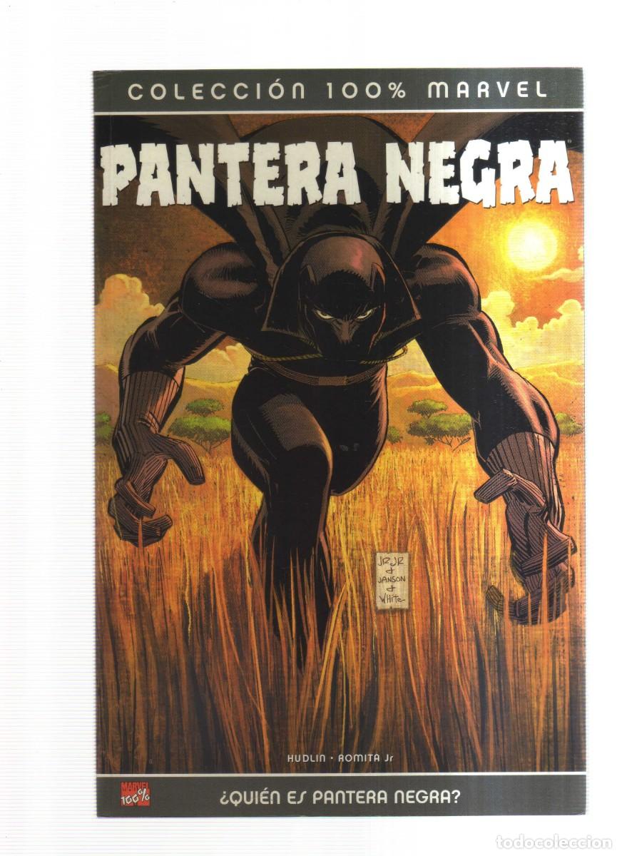 Tebeos: PANTERA NEGRA QUIEN ES PANTERA NEGRA COLECCION 100% MARVEL - Foto 1