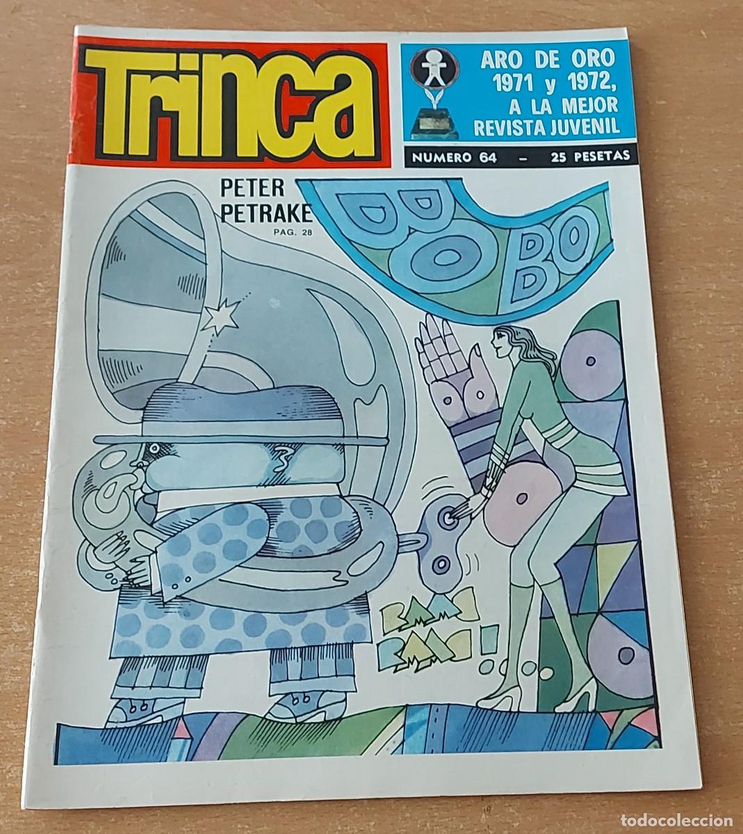 Tebeos: TRINCA COMIC N&deg; 64 PEN&Uacute;LTIMO COLECCION ED. DONCEL A&Ntilde;O 1973 - Foto 1