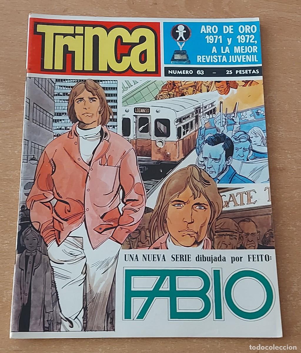 Tebeos: TRINCA COMIC N&deg; 63 COLECCION ED. DONCEL A&Ntilde;O 1973 - Foto 1