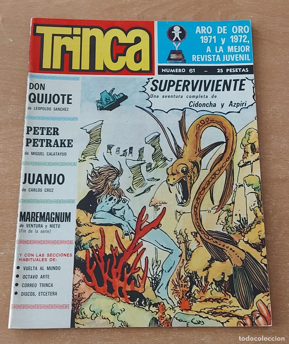 Tebeos: TRINCA COMIC N&deg; 61 COLECCION ED. DONCEL A&Ntilde;O 1973 - Foto 1