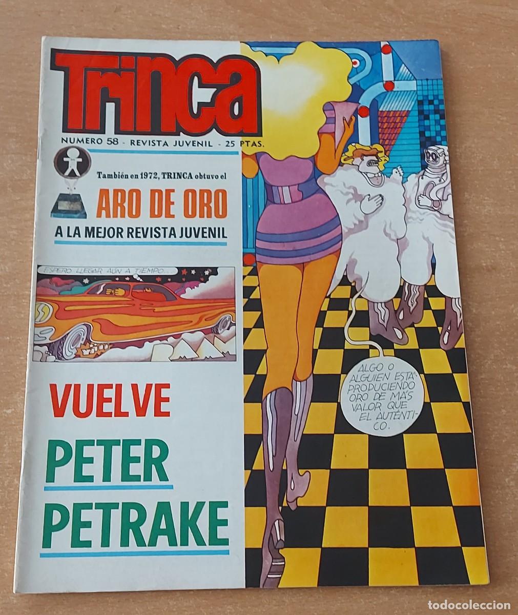 Tebeos: TRINCA COMIC N&deg; 58 COLECCION ED. DONCEL A&Ntilde;O 1973 - Foto 1