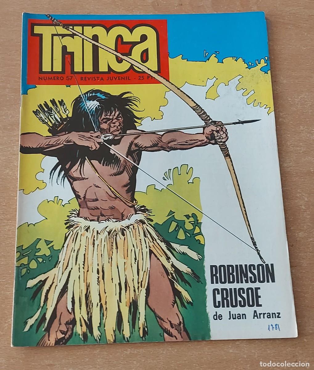 Tebeos: TRINCA COMIC N&deg; 57 COLECCION ED. DONCEL A&Ntilde;O 1973 - Foto 1