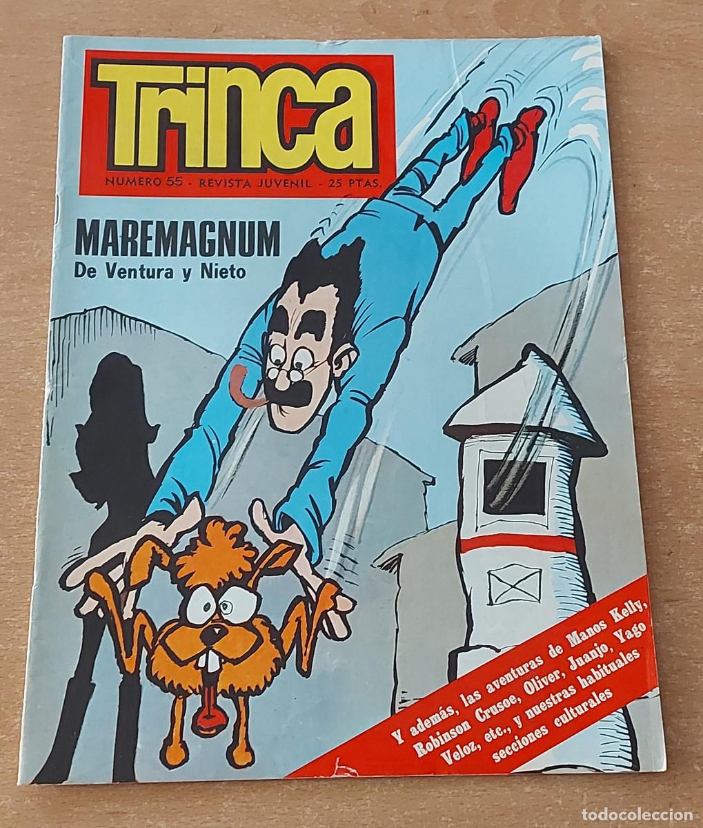 Tebeos: TRINCA COMIC N&deg; 55 COLECCION ED. DONCEL A&Ntilde;O 1973 - Foto 1