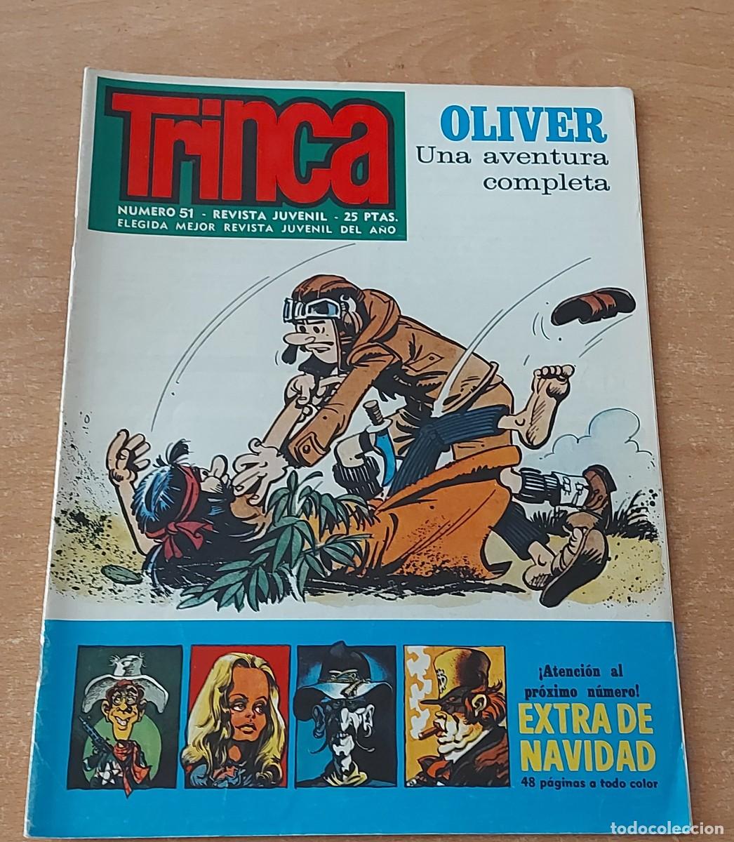 BDs: TRINCA COMIC N&deg; 51 COLECCION ED. DONCEL A&Ntilde;O 1972