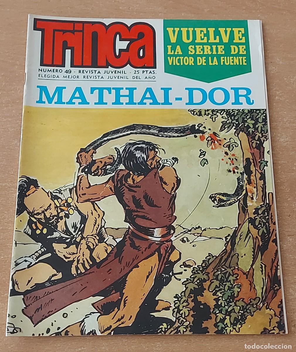 Tebeos: TRINCA COMIC N&deg; 49 COLECCION ED. DONCEL A&Ntilde;O 1972 - Foto 1