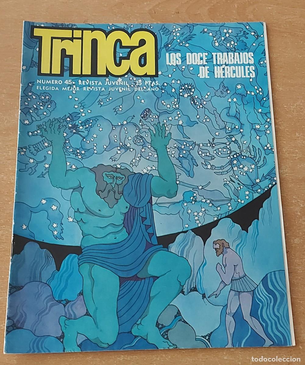 Tebeos: TRINCA COMIC N&deg; 45 COLECCION ED. DONCEL A&Ntilde;O 1972 - Foto 1