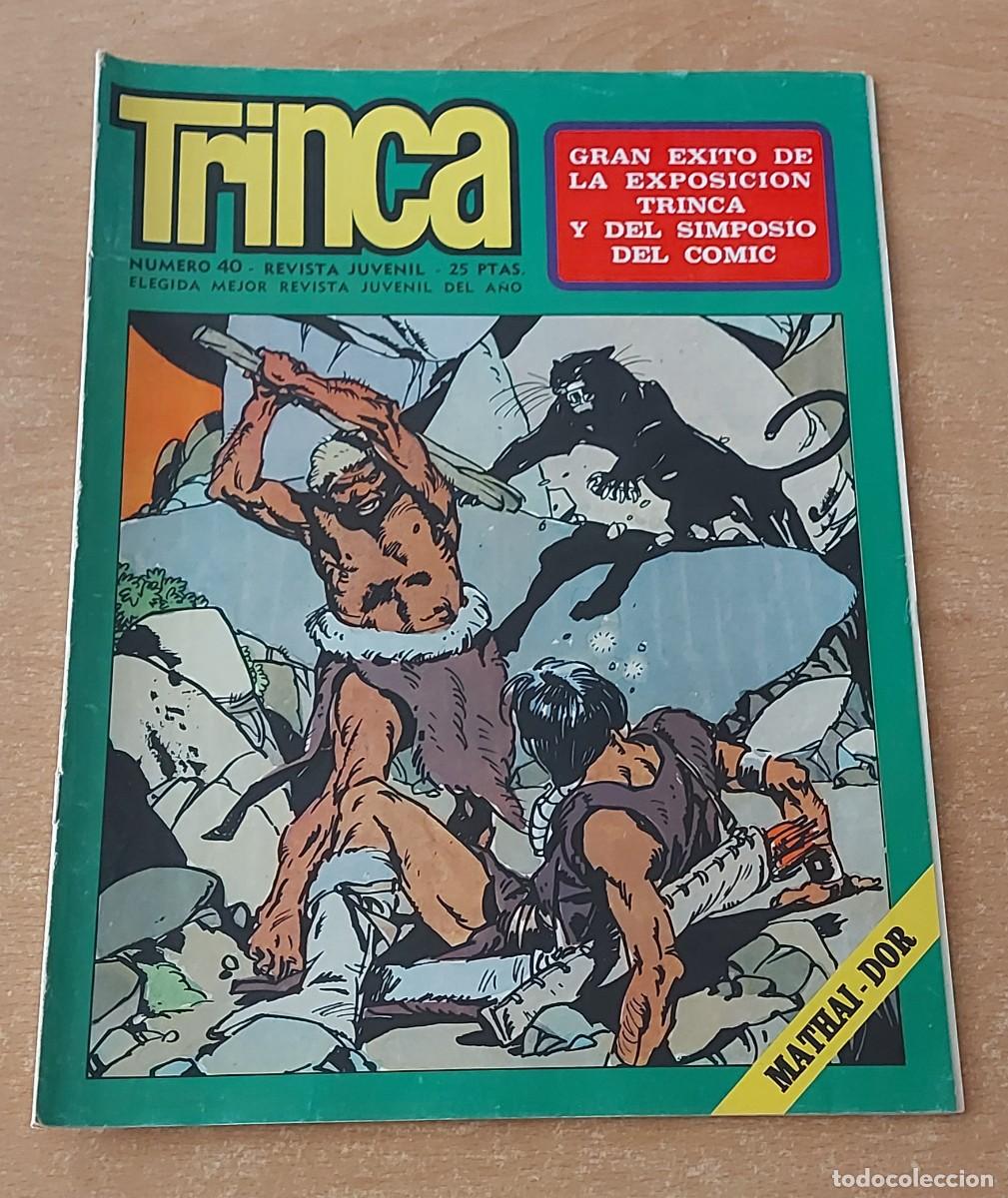 Tebeos: TRINCA COMIC N&deg; 40 COLECCION ED. DONCEL A&Ntilde;O 1972 - Foto 1