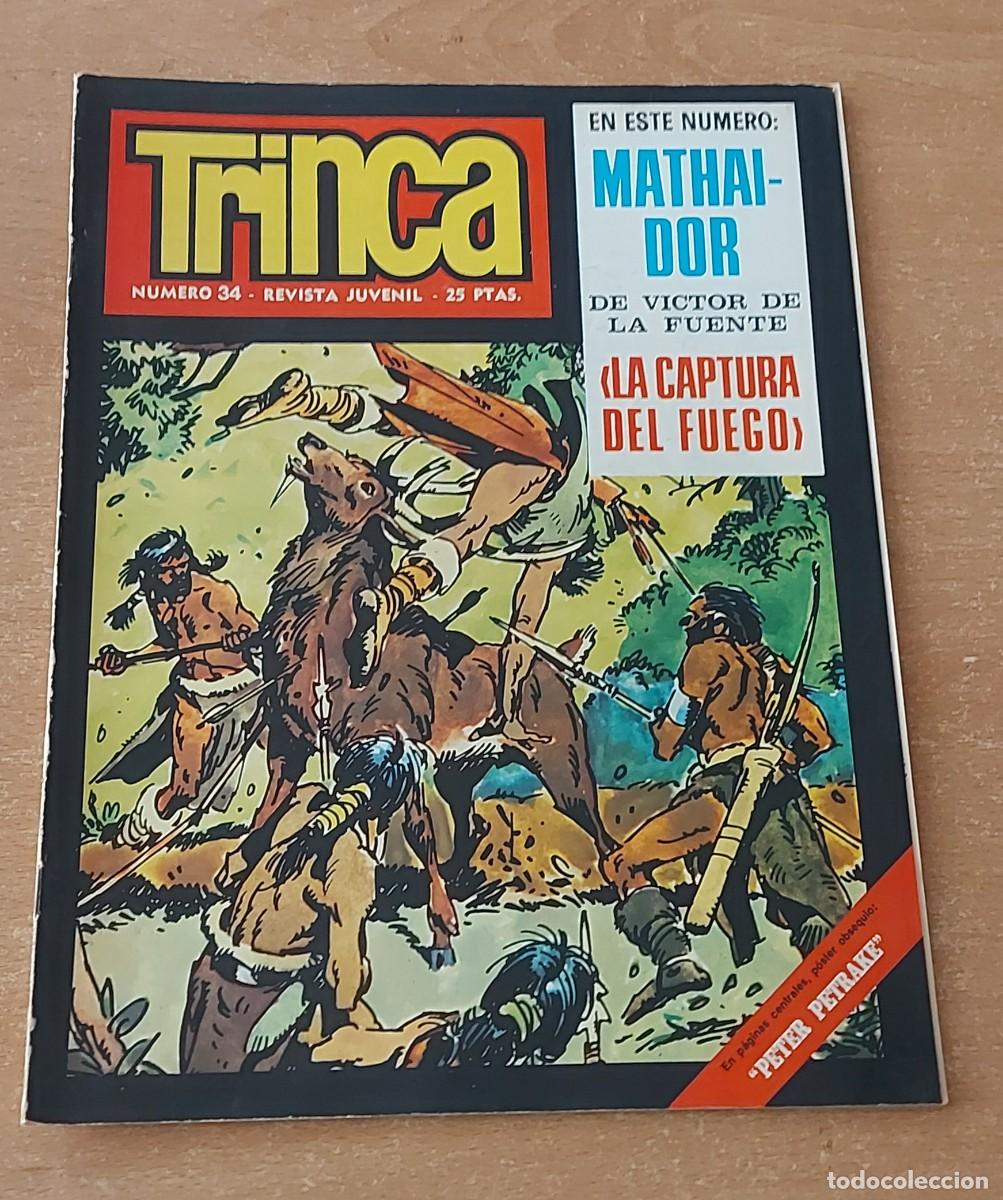 Tebeos: TRINCA COMIC N&deg; 34 COLECCION ED. DONCEL A&Ntilde;O 1972 - Foto 1