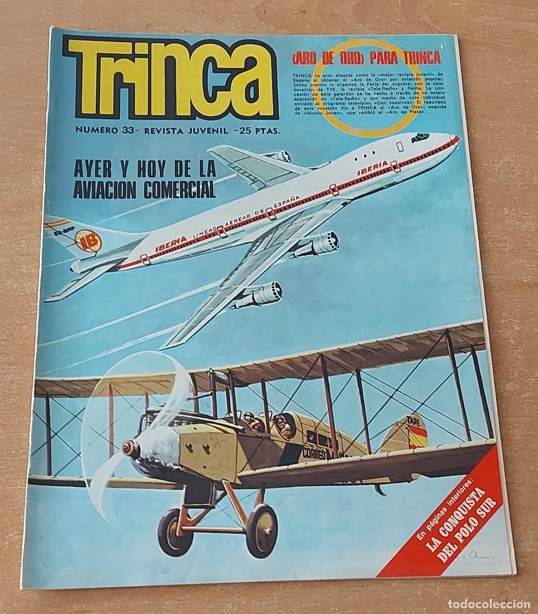 Tebeos: TRINCA COMIC N&deg; 33 COLECCION ED. DONCEL A&Ntilde;O 1972 - Foto 1
