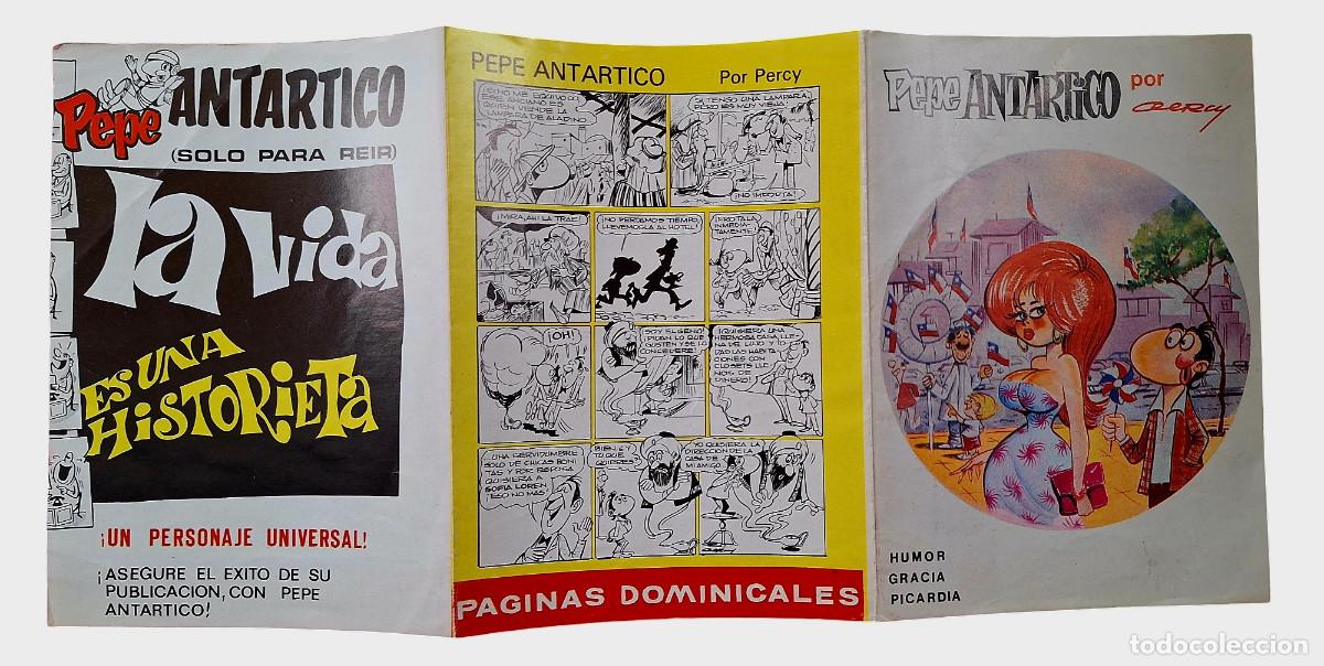 Tebeos: Triptico Comic Pepe Antartico - Foto 2