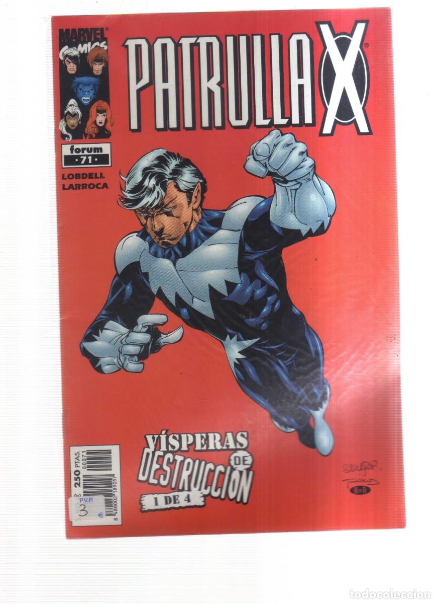 Tebeos: PATRULLA X FOTUM 71 MARVEL COMICS - Foto 1