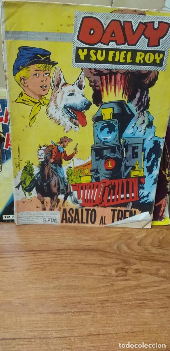 Tebeos: DAVY Y SU FIEL ROY - N&ordm; 292 - ( RIN TIN TIN ) ED. OLIVE - Foto 1