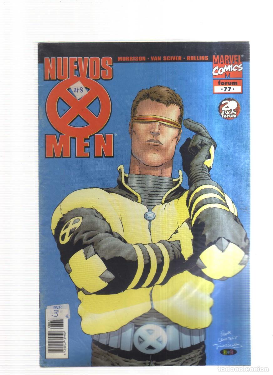 Tebeos: NUEVOS X MEN MARVEL COMICS FORUM N,77 - Foto 1