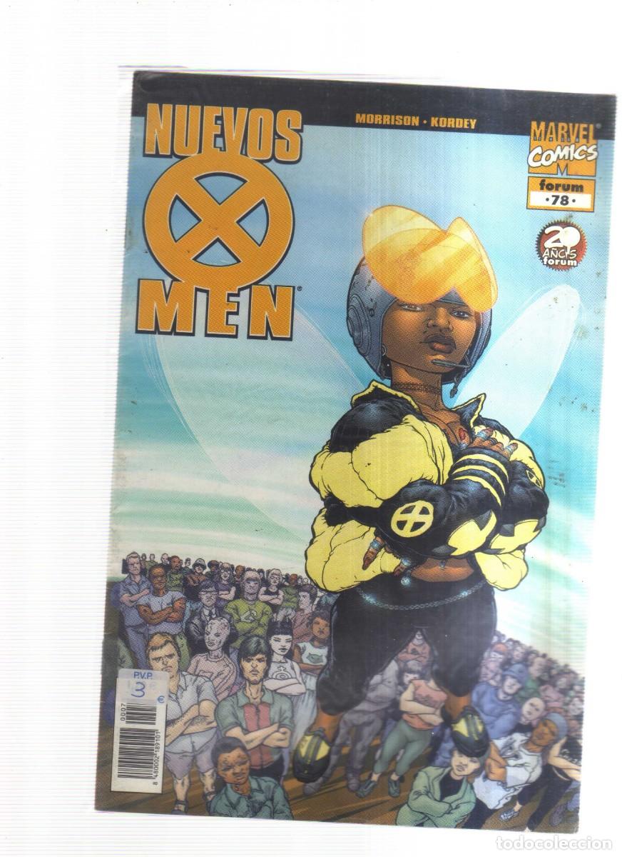 Tebeos: NUEVOS X MEN MARVEL COMICS FORUM N,78 - Foto 1