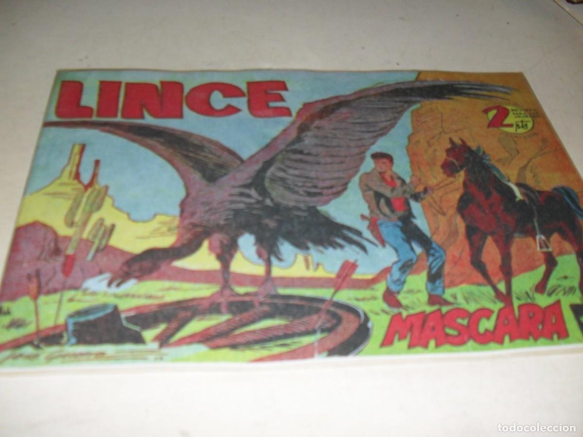 BDs: (FACSIMIL)LINCE N&ordm; 1 MASCARA ROJA,(DE 30),EDITA GEMEX,1962