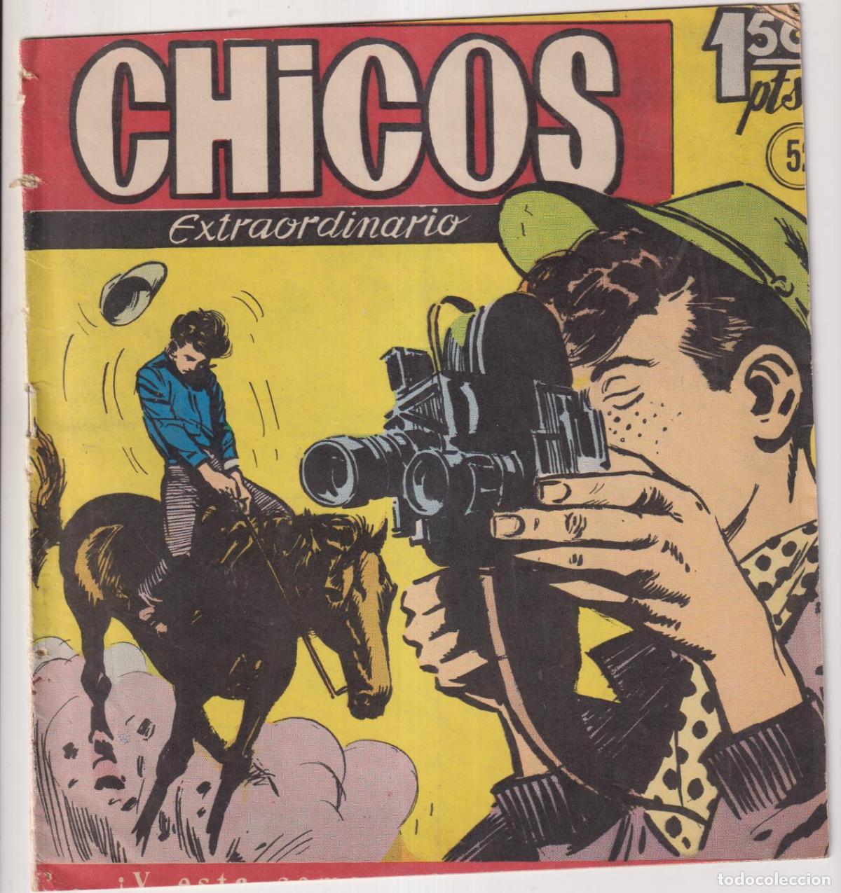 Tebeos: Chicos n&ordm; 51. Cid 1954