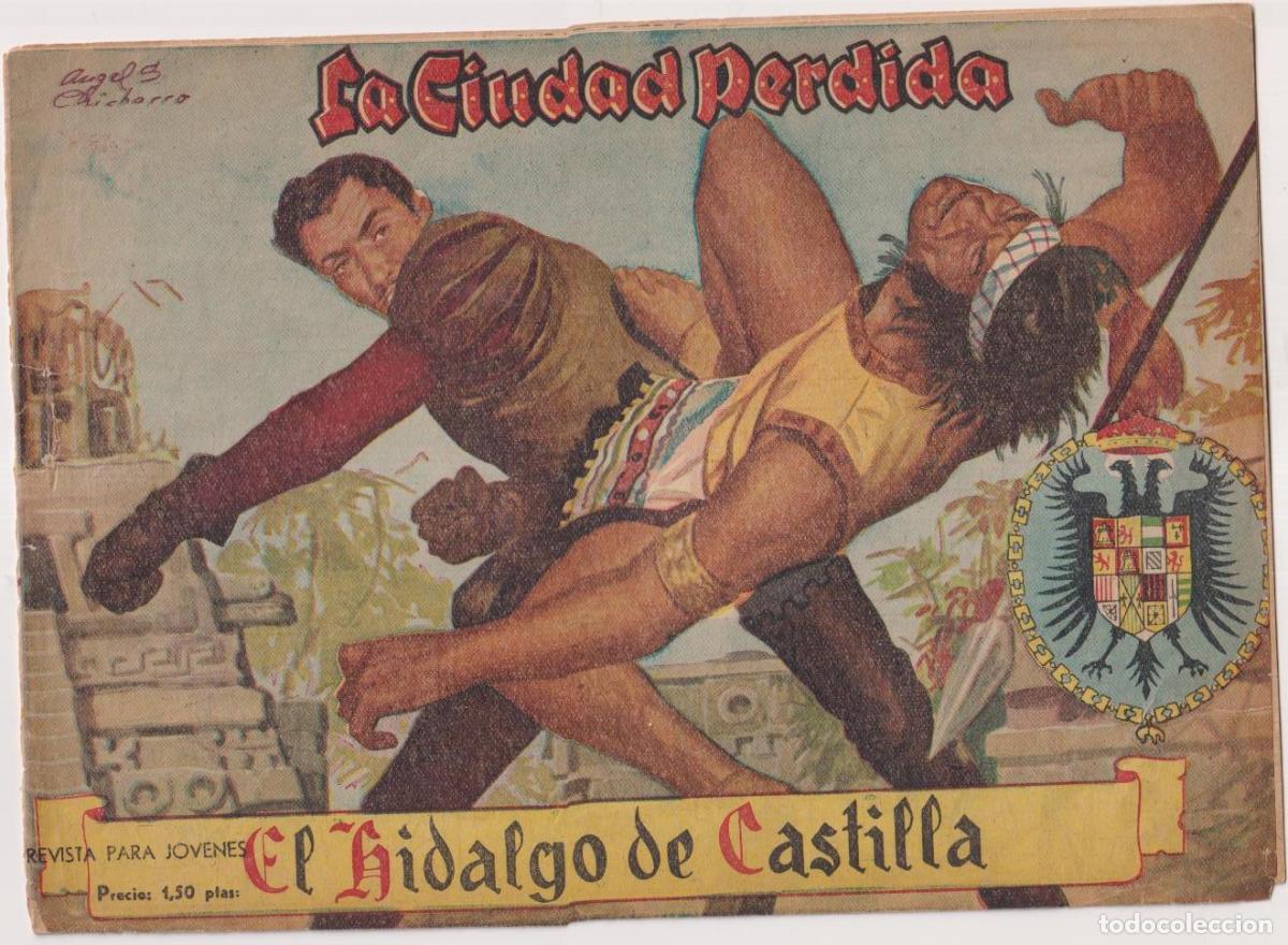 Tebeos: El Hidalgo de Castilla n&ordm; 4. La Ciudad perdida. Roll&aacute;n 1959 - Foto 1