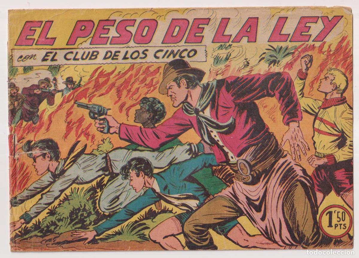 Tebeos: El Club de los cinco n&ordm; 27. Maga 1957 - Foto 1