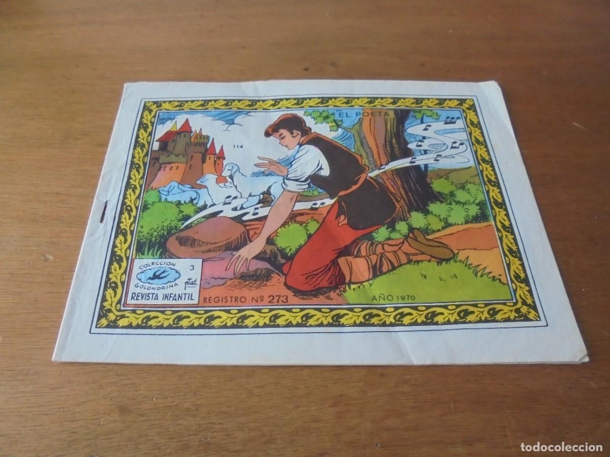 Giornalini: COLECCI&Oacute;N GOLONDRINA, REVISTA INFANTIL A&Ntilde;O 1970: EL POETA