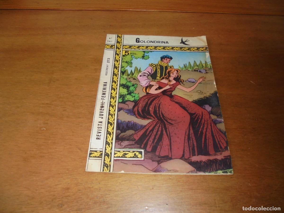 Giornalini: COLECCI&Oacute;N GOLONDRINA, REVISTA JUVENIL FEMENINA A&Ntilde;O 1974 N&ordm; 267: EL REGALO MEJOR.