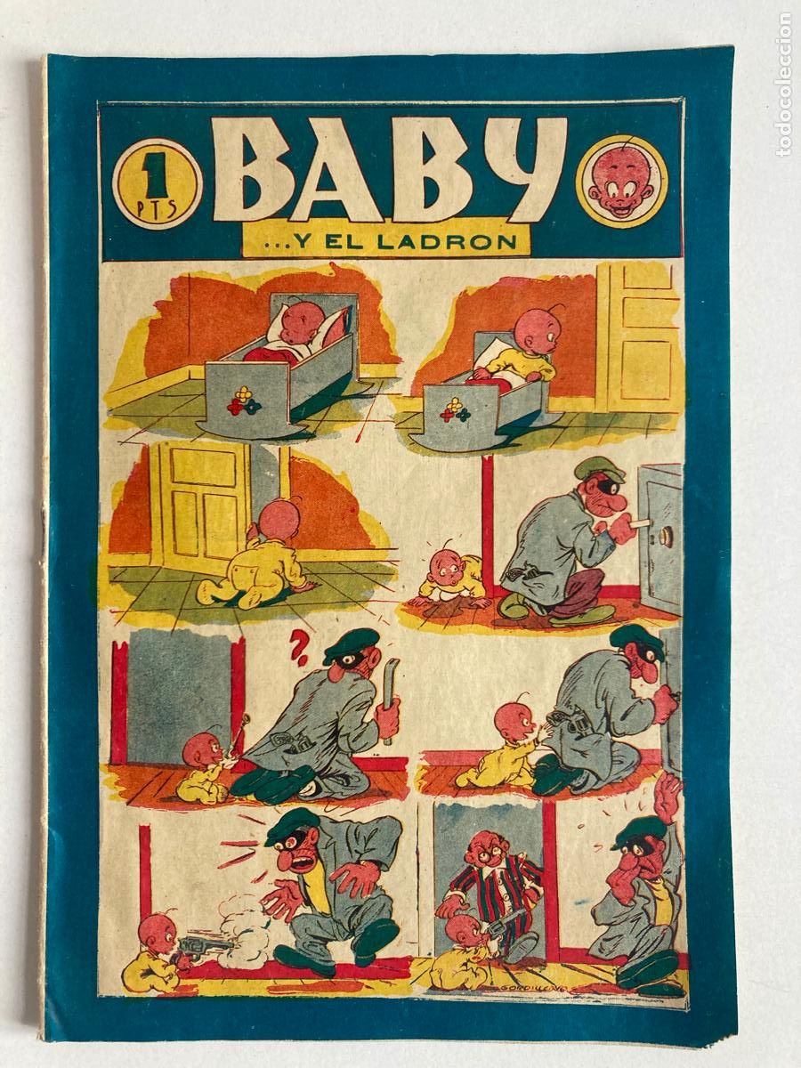 Comics: BABY ...Y EL LADRON - BARCELONESA A&Ntilde;O 1946, N&ordm;1