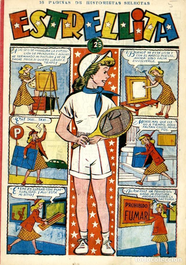 Tebeos: 16 Paginas de Historietas Selectas Estrellita / A&ntilde;o 1950 / N.5 / Ediciones H&eacute;rcules (A3)