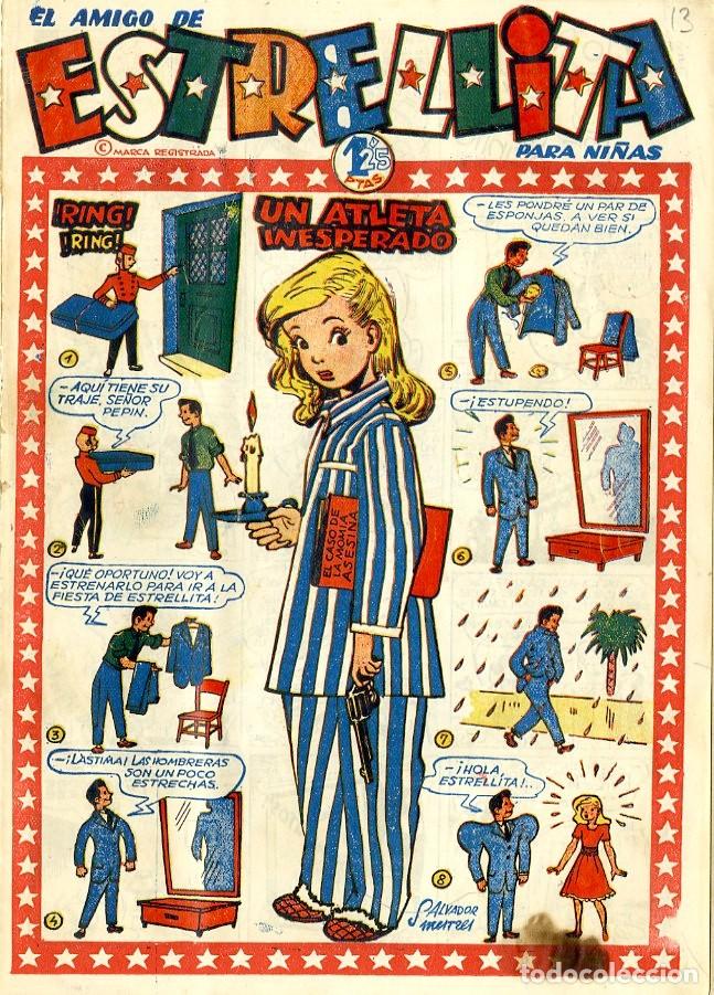 Tebeos: El Amigo de Estrellita Para Ni&ntilde;as / A&ntilde;o 1950 / N.13 / Ediciones H&eacute;rcules (A3)