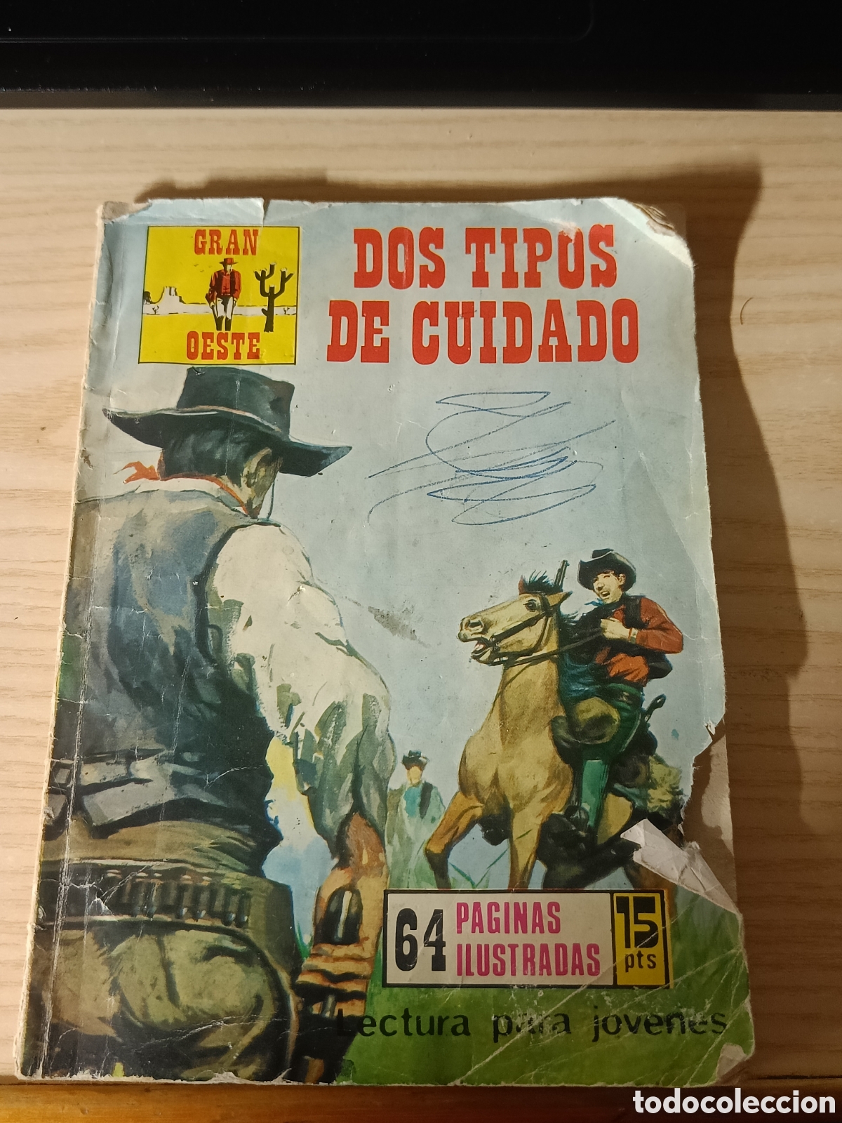 Tebeos: COLECCION GRAN OESTE DOS TIPOS DE CUIDADO N&ordm; 294 - Foto 1