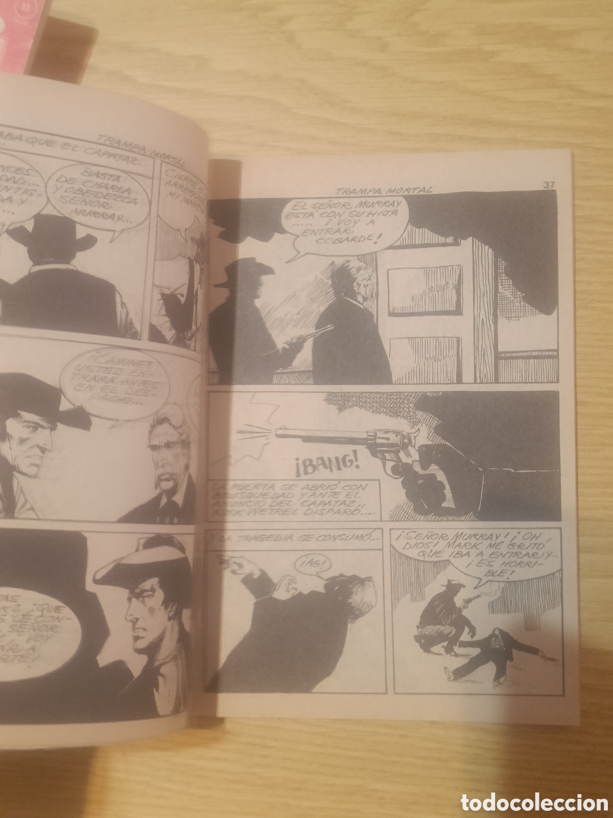 Tebeos: tebeo Extra oeste. A sangre fria - EDITORIAL VILMAR - Foto 2