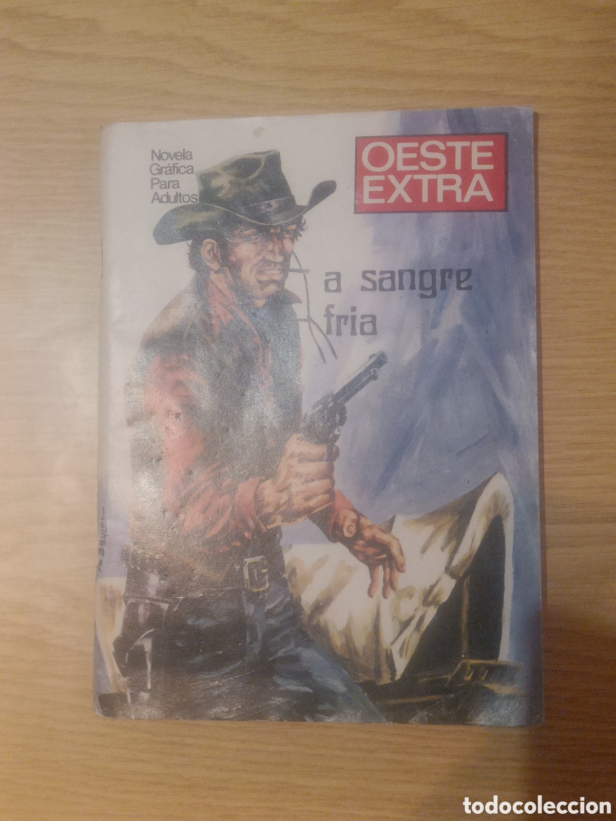 Tebeos: tebeo Extra oeste. A sangre fria - EDITORIAL VILMAR - Foto 1