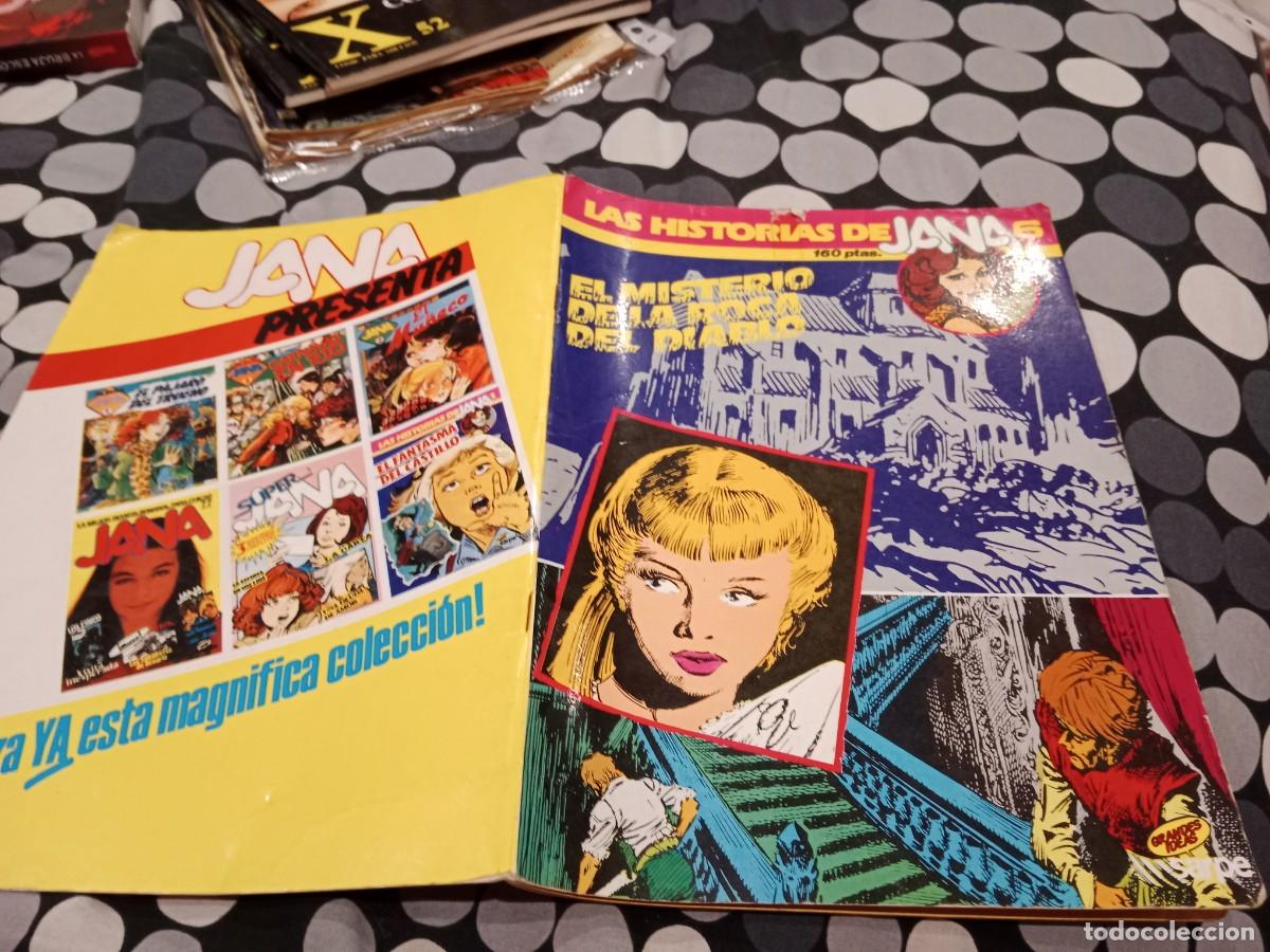 BDs: LAS HISTORIA DE JANA N&ordm; 6 EL MISTERIO DE LA ROCA DEL DIABLO - SARPE 1985