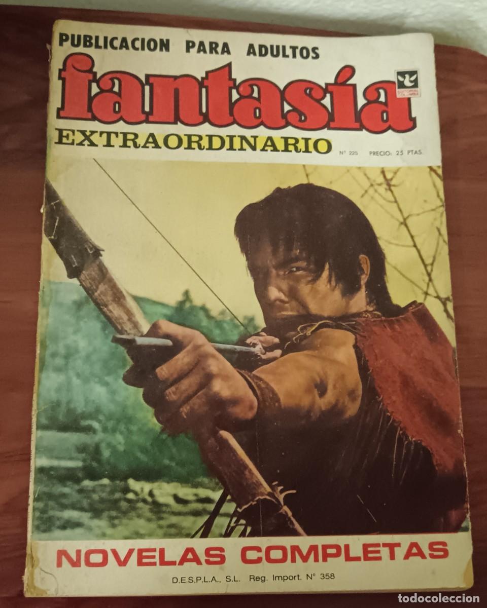 BDs: FANTAS&Iacute;A EXTRAORDINARIO N&ordm; 225 EDITORIAL COLUMBA A&Ntilde;O 1973