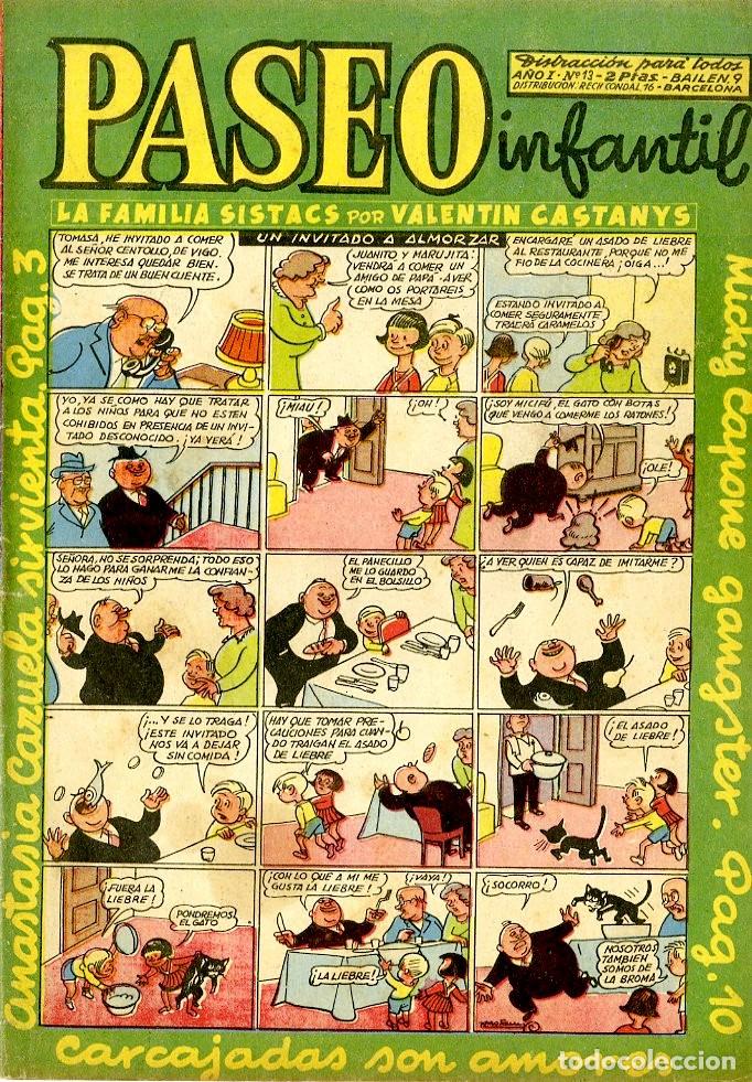 BDs: Paseo Infantil / Ediciones Generales / 1956 / A&ntilde;o I / N.13 (A2)