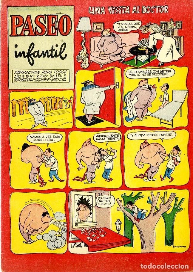 BDs: Paseo Infantil / Ediciones Generales / 1956 / A&ntilde;o II / N.41 (A2)