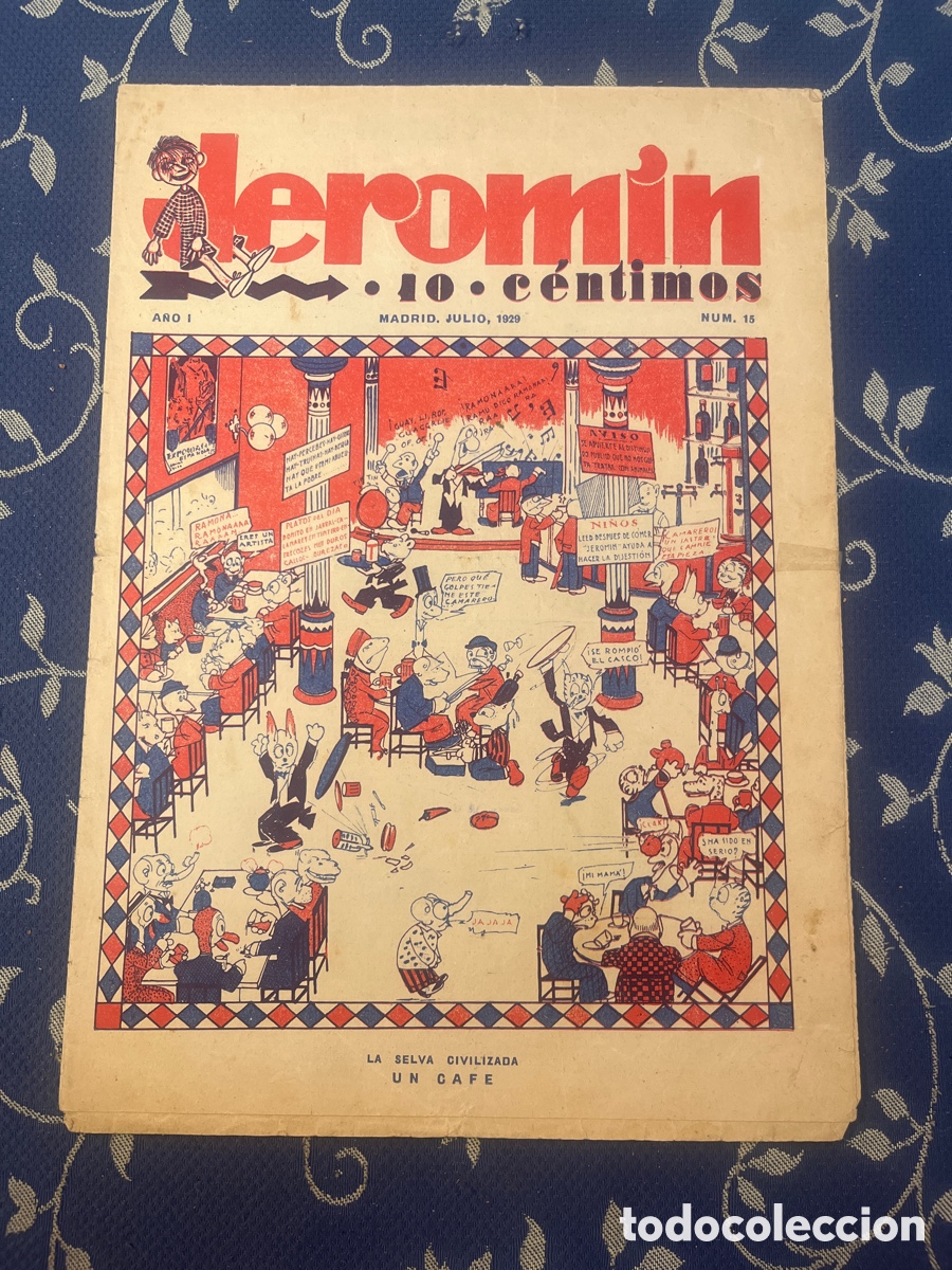 Tebeos: JEROMIN, N&Uacute;MERO 15, (OPERA MUNDI),1929 - Foto 1
