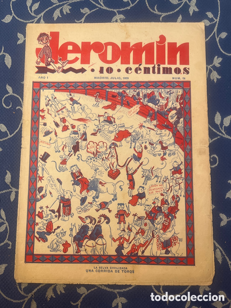 Tebeos: JEROMIN, N&Uacute;MERO 14, (OPERA MUNDI),1929 - Foto 1