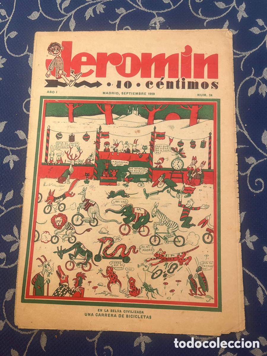 Tebeos: JEROMIN, N&Uacute;MERO 24, (OPERA MUNDI), 1929 - Foto 1