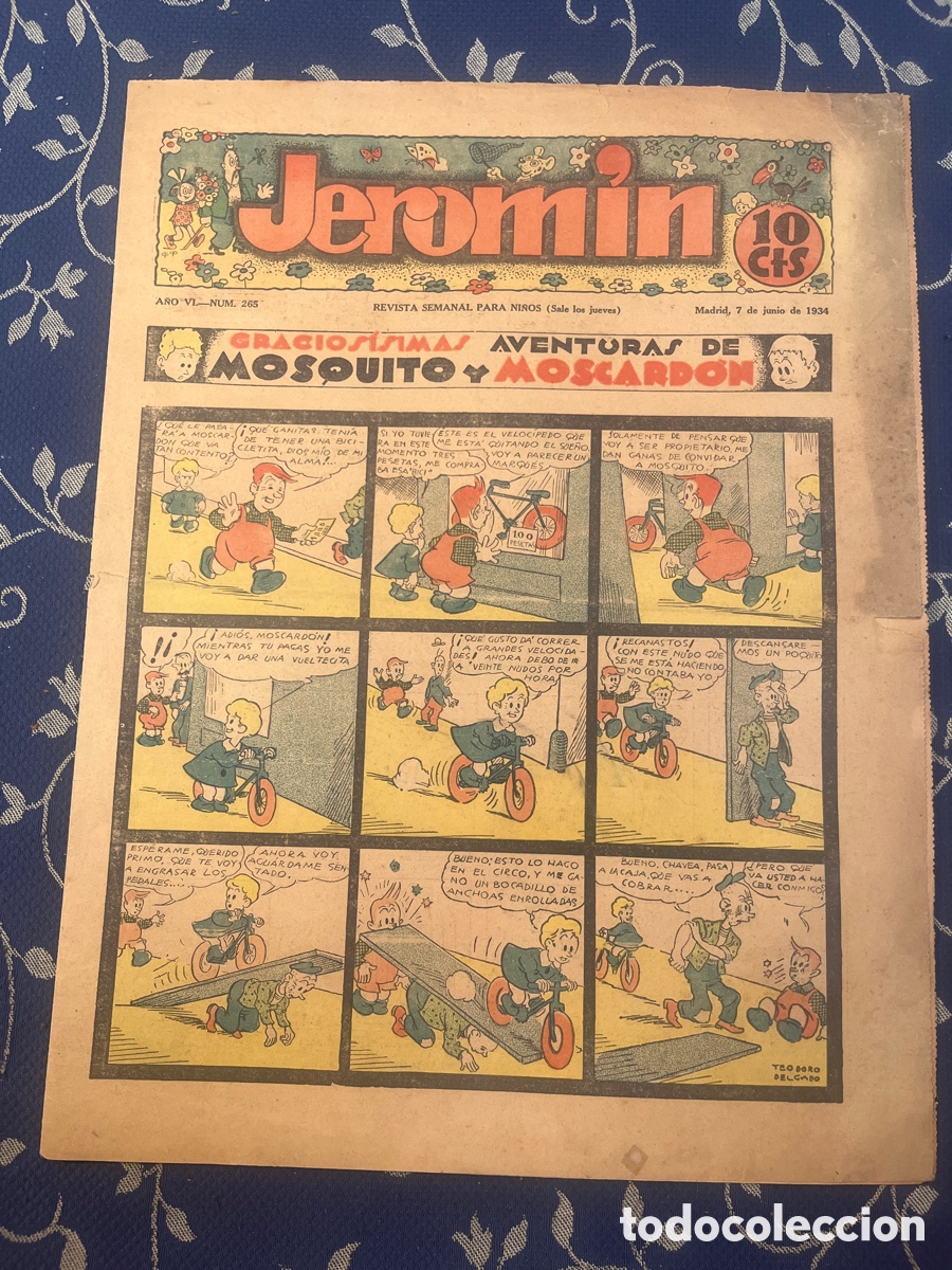 Tebeos: JEROMIN, N&Uacute;MERO 265, (OPERA MUNDI), 1934 - Foto 1