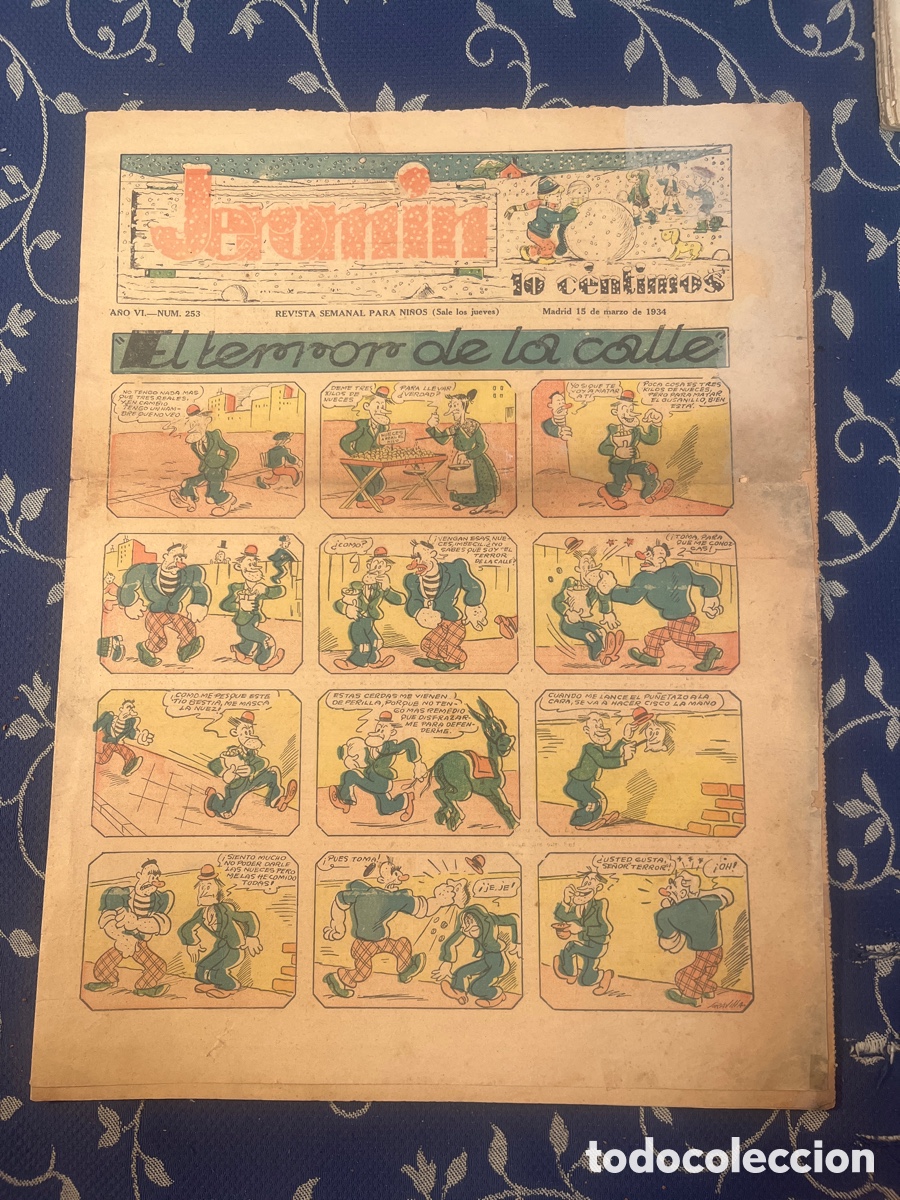 Tebeos: JEROMIN, N&Uacute;MERO 253, (OPERA MUNDI), 1934 - Foto 1