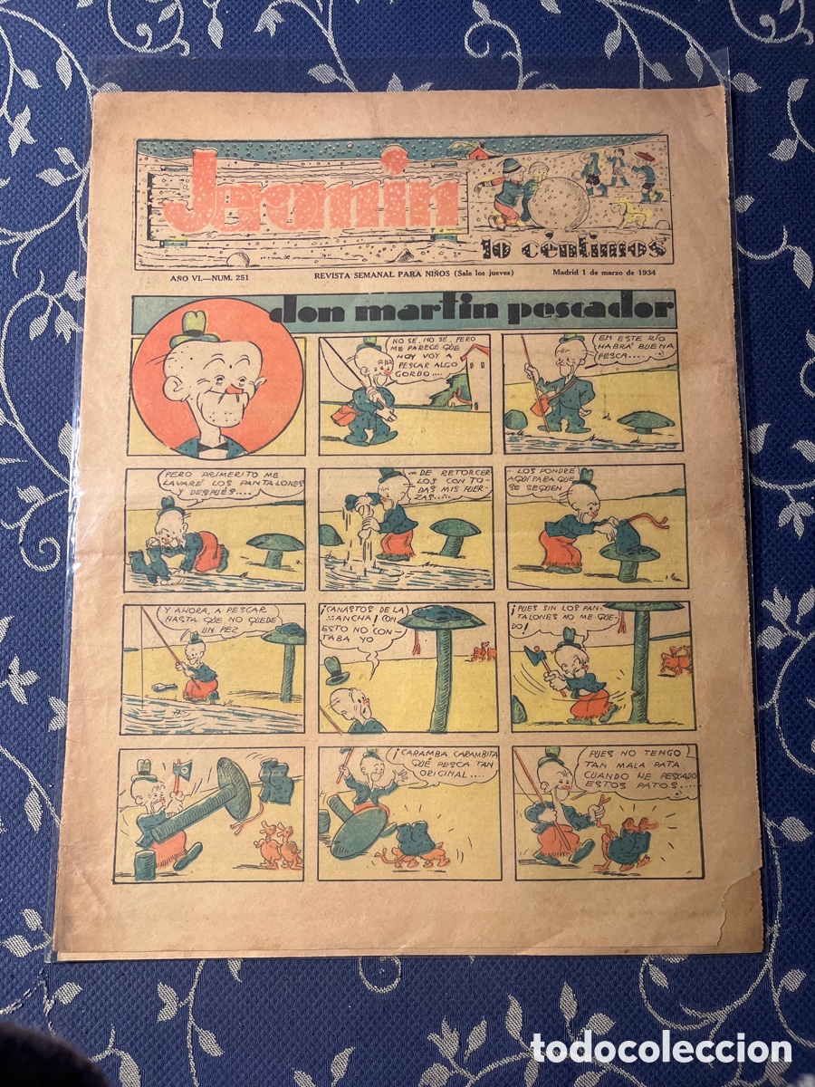 Tebeos: JEROMIN, N&Uacute;MERO 251, (OPERA MUNDI), 1934 - Foto 1