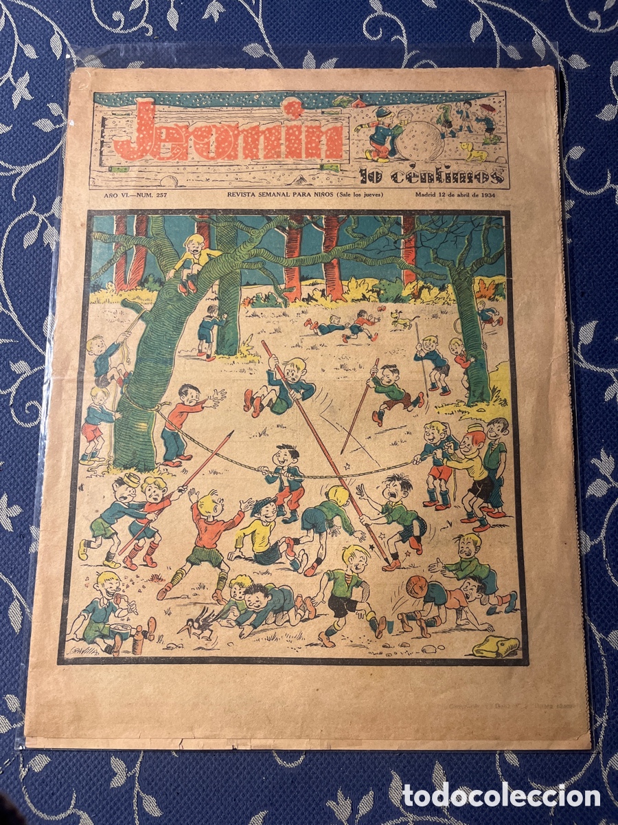 Tebeos: JEROMIN, N&Uacute;MERO 257, (OPERA MUNDI), 1934 - Foto 1