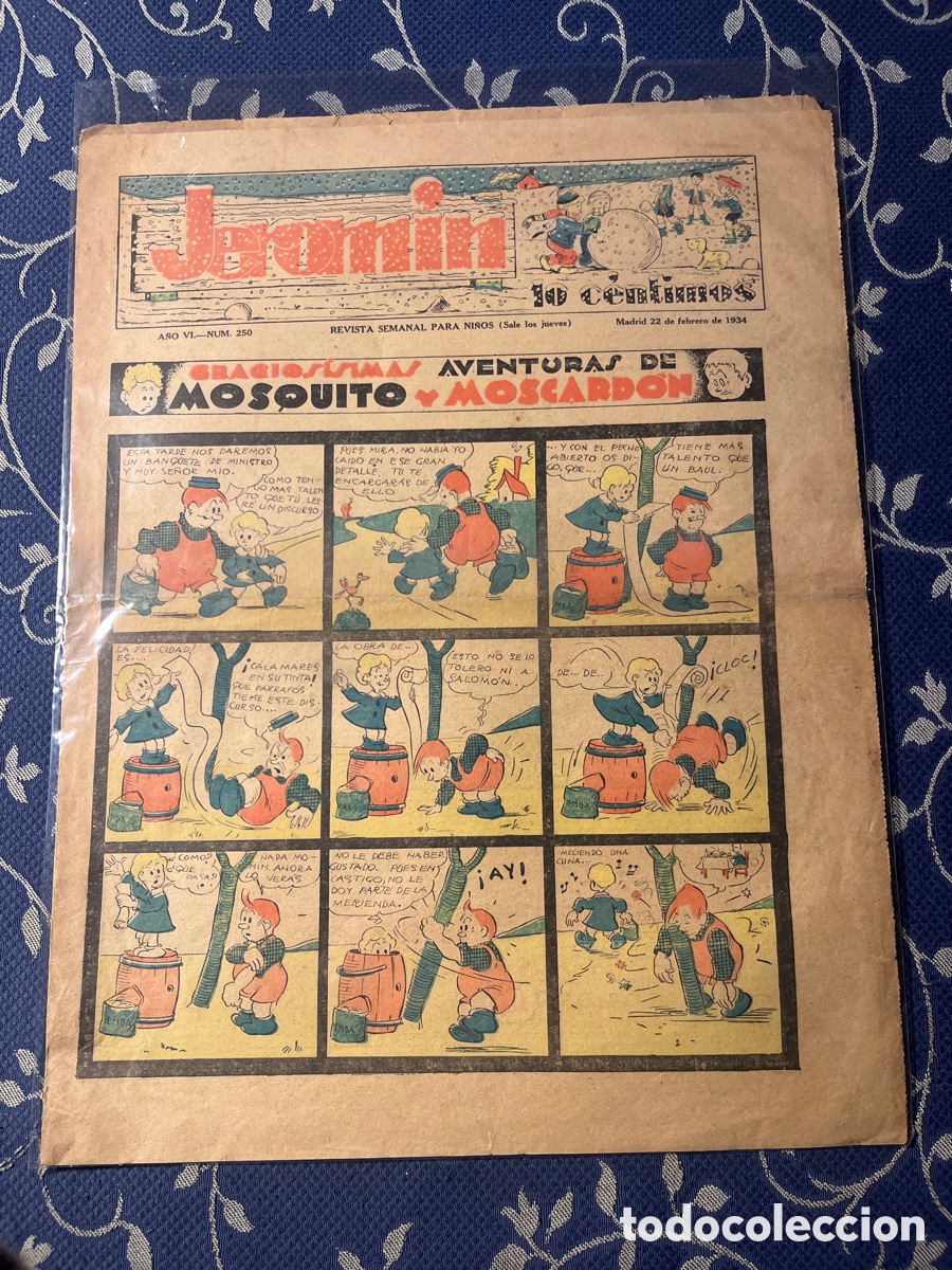 Tebeos: JEROMIN, N&Uacute;MERO 250, (OPERA MUNDI), 1934 - Foto 1