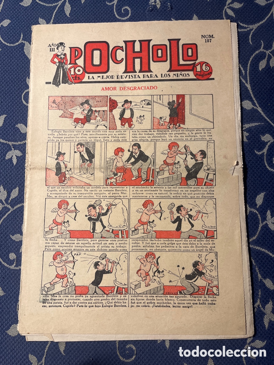 Tebeos: POCHOLO, N&Uacute;MERO 107, (CASANOVA) - Foto 1