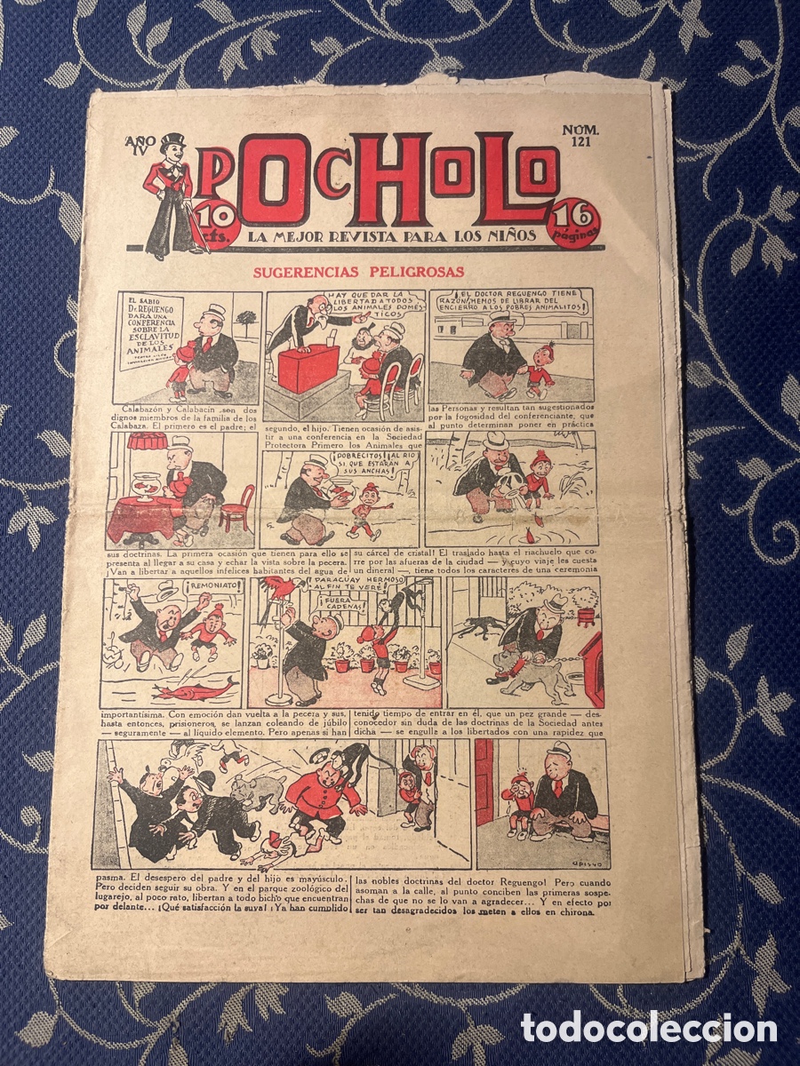 Tebeos: POCHOLO, N&Uacute;MERO 121, (S.VIVES) - Foto 1