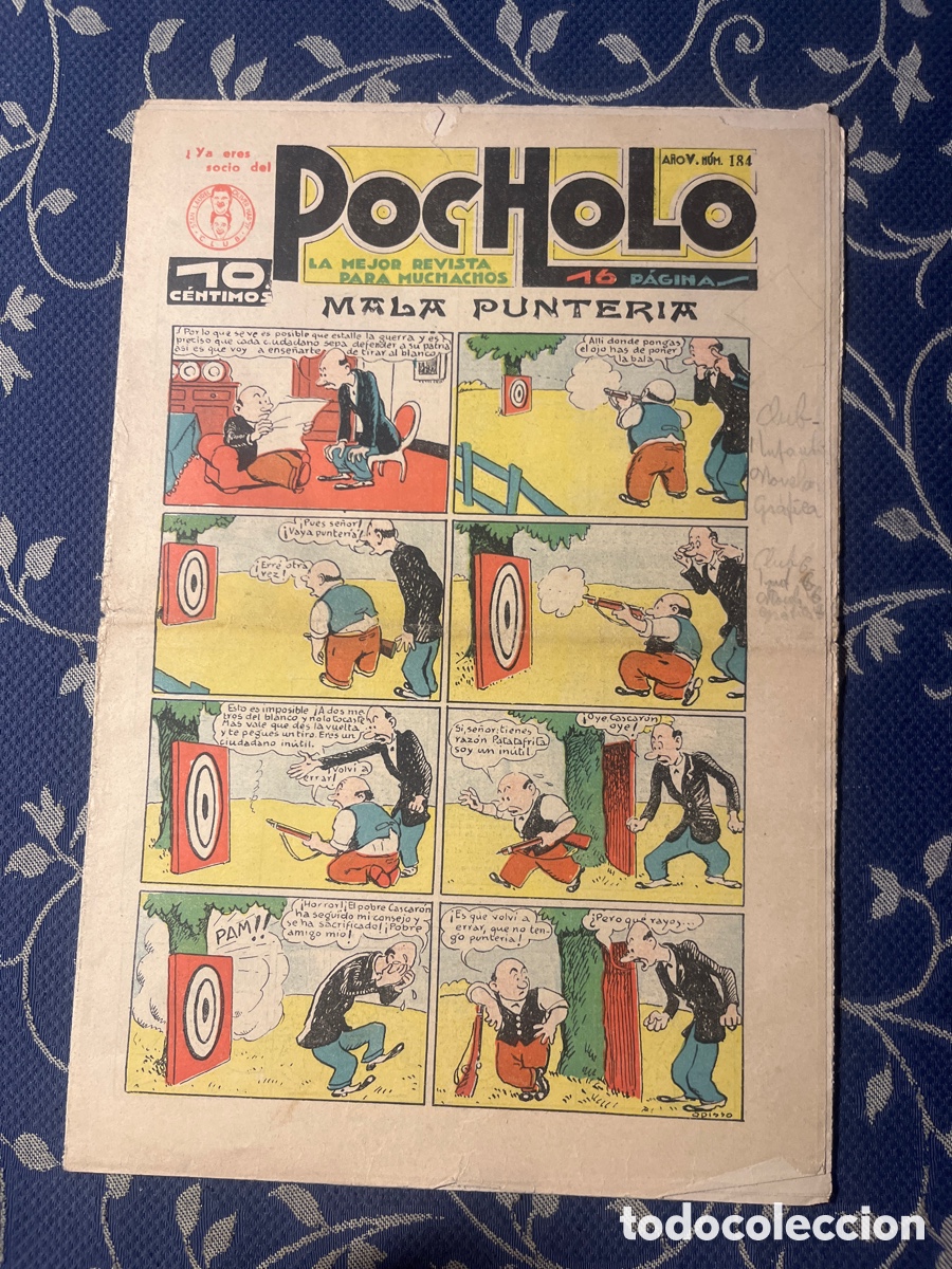 Tebeos: POCHOLO, N&Uacute;MERO 184, (S.VIVES) - Foto 1