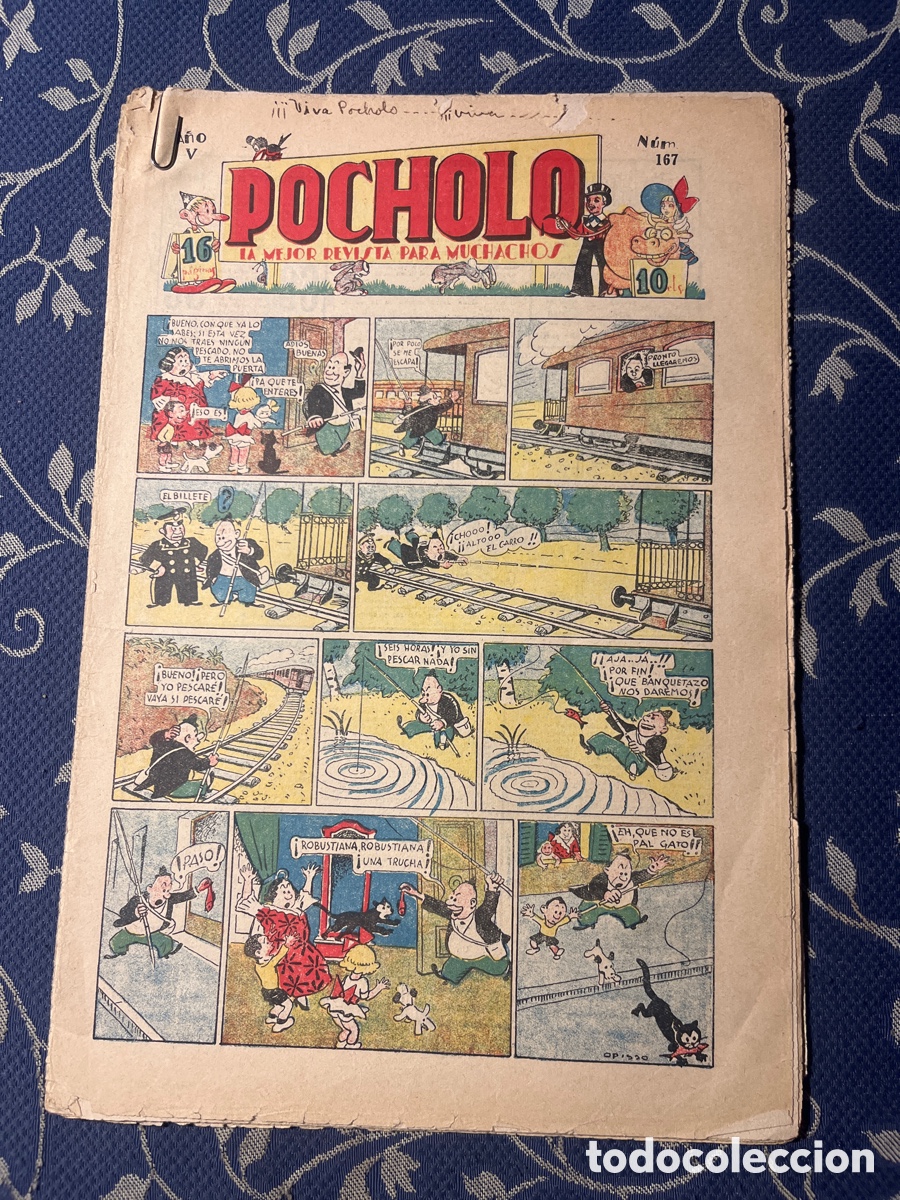 Tebeos: POCHOLO, N&Uacute;MERO 167, (S.VIVES) - Foto 1