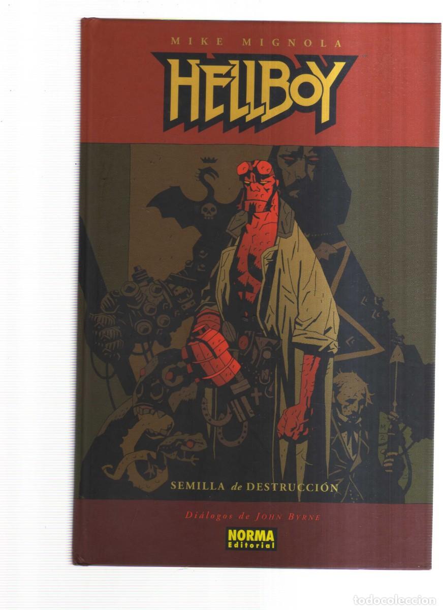 Tebeos: HELLBOY SEMILLA DE DESTRUCCION NORMAL DIALOGOS DE JOHN BYRNE - Foto 1