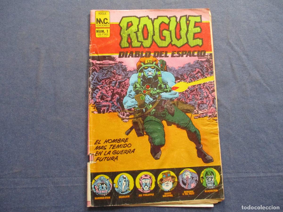 Tebeos: MC. EDICIONES / ROGUE DIABLO DEL ESPACIO N.&ordm; 1 EL HOMBRE M&Aacute;S TEMIDO EN LA GUERRA FUTURA 1986